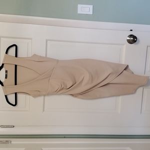 Cream cocktail dress